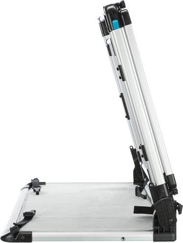 Trixie Kofferbak Hek Aluminium / Kunststof Grijs / Zwart 94-114x69 cm