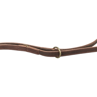 Trixie Hondenriem Rustic Verstelbaar Vetleer Donkerbruin 200x1.2 cm