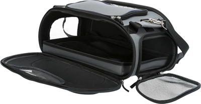 Trixie Hondentas Vliegtuigtas Wings Grijs / Zwart 46x28x23 cm