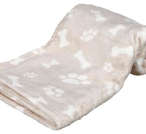 Trixie Hondendeken Kenny Fleece Bot / Pootjes Beige 75x50 cm