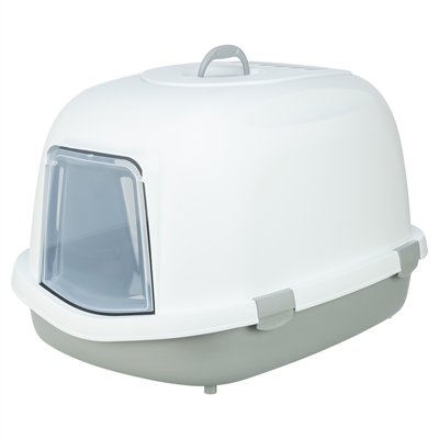 Trixie Kattenbak Primo XXL Top Met Kap Grijs / Wit 71x56x47 cm