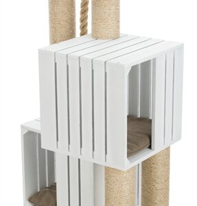 Trixie BE Nordic Krabpaal Skadi Wit 62x52x114 cm