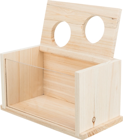 Trixie Zandbad Voor Muizen / Hamsters Hout 20x12x12 cm