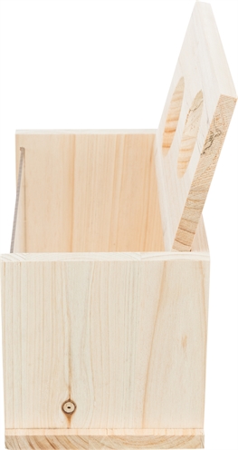 Trixie Zandbad Voor Muizen / Hamsters Hout 20x12x12 cm