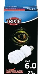 Trixie Reptiland Tropic Pro Compact 6.0 UV-B Lamp 23 Watt 6x6x15.2 cm