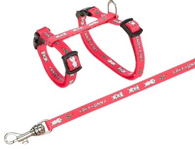 Trixie Konijnentuig Met Riem Baby Bunny Assorti 20-33x0.8+125 cm
