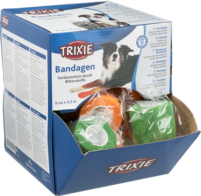Trixie Verband Met Bitterstoffen Assorti 5 cm X4.5 Mtr 27 st