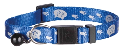 Trixie Halsband Kat Safer Life Print Kat / Poot Assorti 4 st