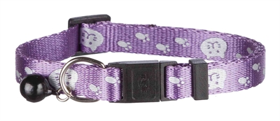 Trixie Halsband Kat Safer Life Print Kat / Poot Assorti 4 st
