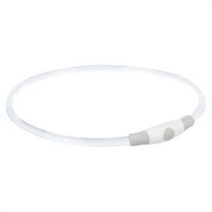 Trixie Lichtgevende Halsband USB Flash Light Oplaadbaar Tpu Multi 40x0.8 cm