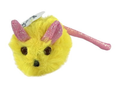 Fofos Pluche Muis Met Glitterstaart 14.5x6x6 cm
