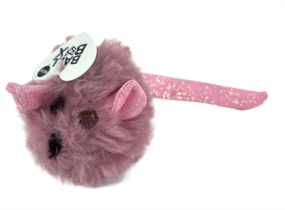 Fofos Pluche Muis Met Glitterstaart 14.5x6x6 cm