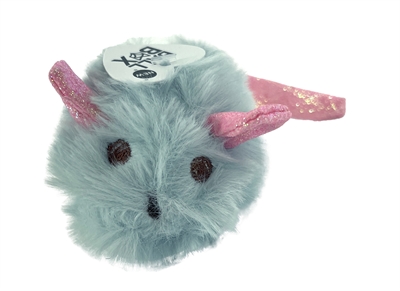 Fofos Pluche Muis Met Glitterstaart 14.5x6x6 cm
