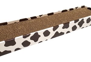 Croci Krabplank Homedecor Dierenprint Koe 48x12.5x5 cm