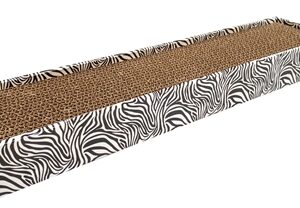 Croci Krabplank Homedecor Dierenprint Zebra 48x12.5x5 cm