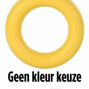 Trixie Ring Natuurrubber Assorti 9 cm