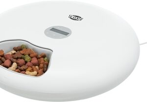 Trixie Voerautomaat Tx5+1 6 Maaltijden 180 ml Wit 32x32x8 cm