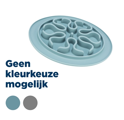 Trixie Voermat Slow Feed Silicone Assorti 24x24 cm