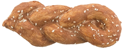 Trixie Denta Fun Chicken Bread Gevlochten 15 cm 75 gr 50 st