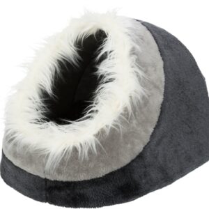 Trixie Kattenmand Iglo Minou Donkergrijs / Lichtgrijs 35x26x41 cm