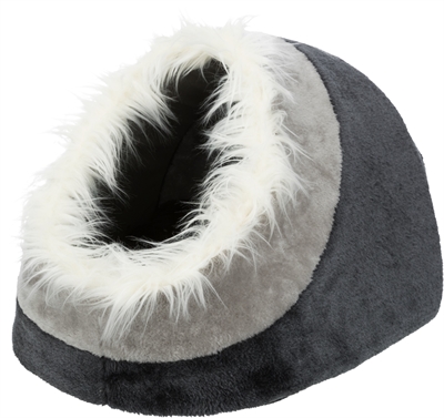 Trixie Kattenmand Iglo Minou Donkergrijs / Lichtgrijs 35x26x41 cm