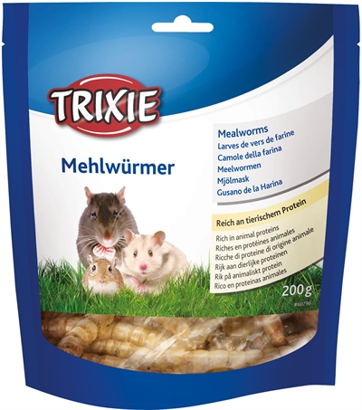 Trixie Meelwormen Gedroogd 200 gr 5 st