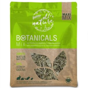 Bunny Nature Botanicals Maxi Mix Pepermuntblad / Kamillebloesem 400 gr