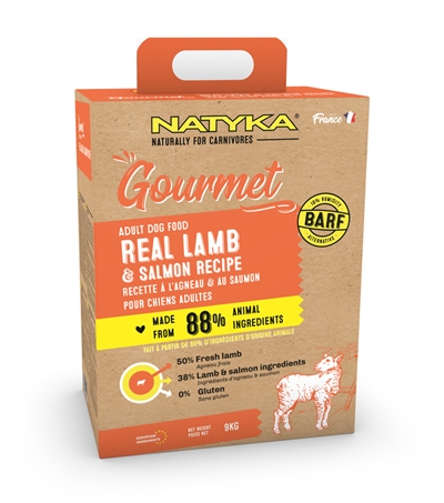 Natyka Gourmet Adult Lamb / Salmon 9 kg