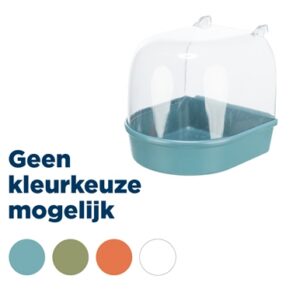 Trixie Badhuis Halfrond Assorti 14x15x14cm 4st