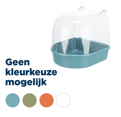 Trixie Badhuis Halfrond Assorti 14x15x14cm 4st