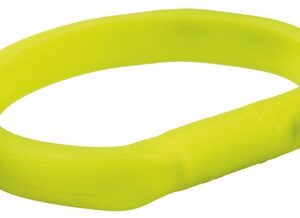 Trixie Lichtgevende Halsband Hond Flash USB Silicone Groen 50x1.8 cm 2 st
