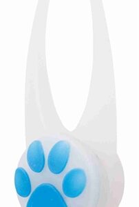 Trixie Flasher Poot Wit / Blauw 2.4x2.4x8 cm 4 st
