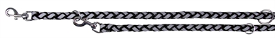 Trixie Hondenriem Cavo Reflective Band Verstelbaar Zwart 200x1.2 cm
