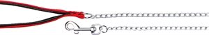 Trixie Hondenriem Ketting Met Nylon Handvat Rood 110x0.2 cm