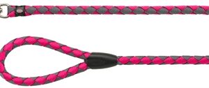 Trixie Hondenriem Cavo Fuchsia / Grijs 100x1.2 cm