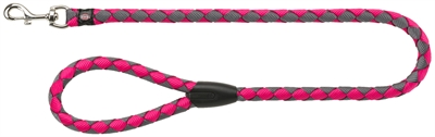 Trixie Hondenriem Cavo Fuchsia / Grijs 100x1.2 cm
