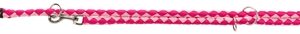 Trixie Hondenriem Cavo Reflect Verstelbaar Fuchsia 200x1.2 cm