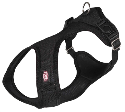 Trixie Hondentuig Touring Comfort Soft Zwart 25-35x1.5 cm