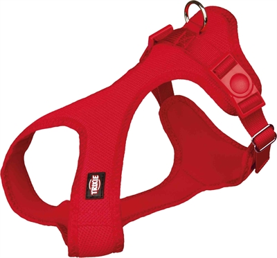 Trixie Hondentuig Touring Comfort Soft Rood 25-35x1.5 cm