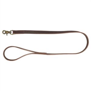 Trixie Hondenriem Rustic Vetleer Donkerbruin 100x2 cm