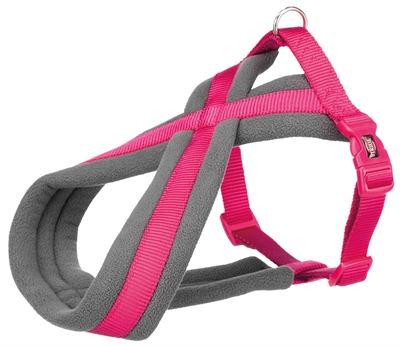 Trixie Hondentuig Premium Touring Fuchsia 35-65x2 cm