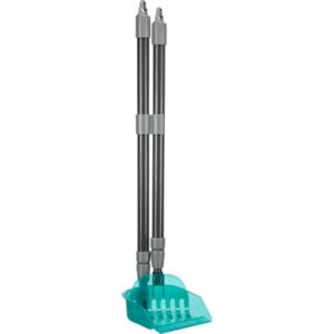 Trixie Vuilblik Met Hark Grijs / Blauw 57-102 cm