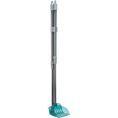 Trixie Vuilblik Met Hark Grijs / Blauw 57-102 cm