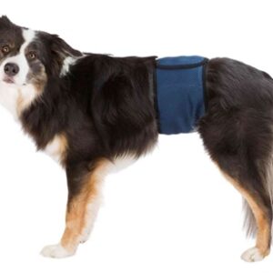 Trixie Plasband Voor Reuen Mesh Donkerblauw S 29-37 cm 2 st