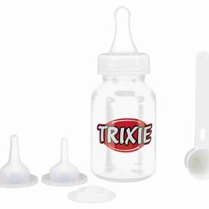 Trixie Zoogflessenset Transparant / Wit 3x120 ml