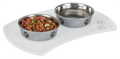 Trixie Placemat Silicone Transparant 48x27 cm 2 st
