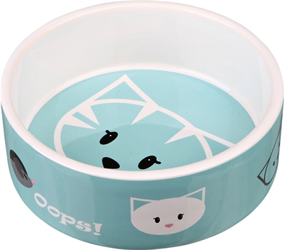 Trixie Voerbak / Waterbak Mimi Keramiek Assorti 12 cm 300 ml 4 st