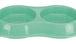 Trixie Voerbak / Waterbak Dubbel Kunststof Assorti 11 cm 200 ml 4 st