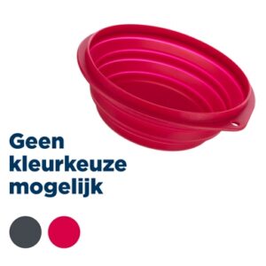 Trixie Reisbak Silicone Assorti 22x22 cm 2 ltr