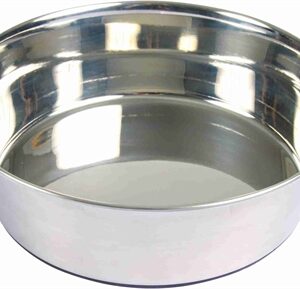 Trixie Voerbak RVS / Rubberbodem 14x14 cm 500 ml 4 st